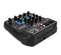 RiToEasysports Mélangeur Audio Haute Définition 4 Canaux avec USB, Idéal pour la Diffusion en Réseau et la Production en Home Studio