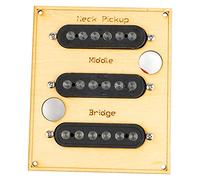 RiToEasysports Micro de Guitare, Micro de Rosace Silencieux avec Circuit imprimé à Blindage élevé, Conception Passive pour Guitare Acoustique à Cordes en Acier