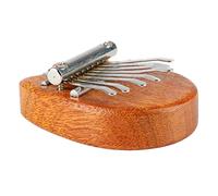 RiToEasysports Mini Kalimba, Piano à Pouces à 8 Touches en Bois Massif avec Cordon, Son de qualité Professionnelle pour Musiciens et Débutants