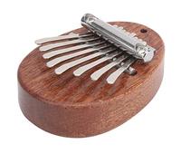 RiToEasysports Mini Piano à Pouce, Kalimba Portable à 8 Touches avec Pendentif Exquis et Corps en Acajou, pour Enfants, Amis, Mélomanes, Cadeau D'anniversaire, de Noël