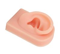 RiToEasysports Modèle D'oreille en Silicone simulé pour la Formation et L'affichage, Modèle D'oreille Droite Douce et élastique pour les Institutions de beauté (Teint léger)