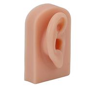 RiToEasysports Modèle D'oreille en Silicone simulé pour la Formation et L'affichage, Modèle D'oreille Droite Douce et élastique pour les Institutions de beauté (Teint profond)