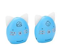 RiToEasysports Moniteur Audio Numérique pour bébé, Talkie-walkie avec Veilleuse et Alerte Sonore, pour Chambre d'enfant (Prise UE 100-240V)