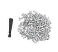 RiToEasysports Motorcycle Tire Anti Slip Tikes, 200pcs 4x9mm en Acier Pneu en Carbure de Vis avec Outil D'installation pour Le Vélo de Terre SUV VTT