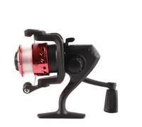 RiToEasysports Moulinet de Pêche en Plastique Léger, Accessoire de Moulinet à Tambour Fixe 3 Couleurs avec Poignée Antidérapante et Placage en Nickel, pour Cannes à Pêche en Eau Douce et Cadeau