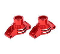 RiToEasysports Moyeu de Direction Arrière en Alliage D'aluminium pour TT02, Alliant Haute Résistance et légèreté pour Une Amélioration des Performances. (Rouge)