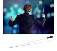 RiToEasysports Orchestre Professionnel Conduisant une Musique de Concert de Baton Conduisant un Bâton avec une Poignée Ergonomique pour un Contrôle Précis et une Présence sur Scène (BLACK)