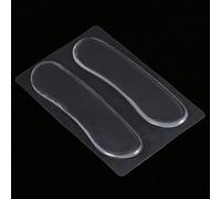 RiToEasysports Oreiller du Pratique Ne Pas Glisser L'autocollant de Chaussures en Silicone pour le Soulagement de la Douleur pour les Femmes Transparentes 2pcs