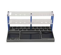 RiToEasysports Organisateur de Tourneurs RC, Support de Bac à Vis en Alliage en Aluminium Tool à Vis Magnétique Otint pour Les Modèles Racing Drone Airplane (Colonne Bleue)
