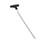 RiToEasysports Outil de Retrait de Poignée de Golf, économiseur de Poignée en Acier Inoxydable de 37 Cm avec Rainures en V, en T pour Club