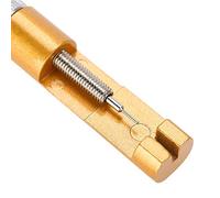 RiToEasysports Outil Polyvalent de Retrait de Goupille de Lien de Bracelet de Montre, Aide Efficace au Nettoyage de Bracelet, pour Le Réglage du de Montre, Rouge, 1 Paquet (Gold)