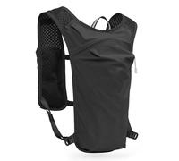 RiToEasysports Pack de Jogging Sac à Dos de Sac à Dos 5L Léger avec des Bandes Réfléchissantes Respirantes étanche pour la Randonnée Sportive Extérieure (Noir et Bleu)