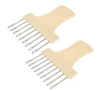 RiToEasysports Peigne de Transfert pour Machine à Tricoter de Haute qualité, Aiguille à Jauge Lisse pour KH270 SK151, 2 Pièces pour Accessoires de Machine à Tricoter