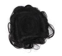 RiToEasysports Perruque de Chien Réglable à la Mode pour Chiens de Petite et Moyenne Taille, 30 à 60 Cm, Fibre de Nylon Lavable, Idéale pour Les Séances Photo (Afro Noir)