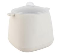 RiToEasysports Petit Cuiseur à œufs électrique pour une Préparation Facile des Repas avec 6 Fonctions, Faites Cuire 4 œufs à la Fois en 10 Minutes, Matériau ABS