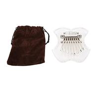 RiToEasysports Piano à Pouce, Cristal Mini Portable 8 Touches Fruits Mbira Acrylique Doigt Piano Musique Kalimba Instrument pour Débutants