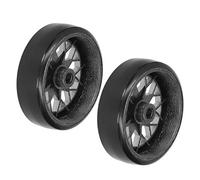 RiToEasysports Pièces de Rechange de Mise à Niveau de Voiture RC, Pneus et Roues avec Bande de Roulement Lisse pour des Performances de Dérive Complexes, Adaptées au Modèle de Voiture RC WPL (Silver)