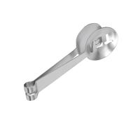 RiToEasysports Pince à Cuillère, Presse-sachet de thé, Outil de Retrait de Sachets de thé en Acier Inoxydable pour la Cuisine Domestique, Gadget Résistant à la Rouille pour les Amateurs