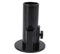 RiToEasysports Piquets de Tente, Support de Poteau de Tente en Alliage D'aluminium, Support de Poteau de Camping Portable avec Base élargie pour Tentes à Auvent, Parapluies de Pêche