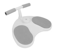 RiToEasysports Planche de Planche, Coude Support ABS Workout Equipment Balance Board avec une Minuterie Numérique de la Ventouse pour la Force de Base (WHITE)