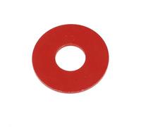 RiToEasysports Plaque de Rondelle d'interrupteur à Bascule de Guitare, Accessoires de Pièce de Rechange d'anneau Triple de Rythme à 3 Voies en Alliage 'aluminium pour Sélecteur de Micro de (rouge)