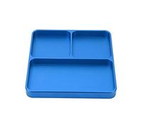 RiToEasysports Plateau à Vis RC, Outil de Réparation Magnétique en Alliage D'aluminium pour Réservoir de Bateau D'hélicoptère de Voiture RC, avec Tampon Magnétique pour Organiser Les Vis, (Blue)