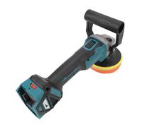 RiToEasysports Polisseuse sans Fil 18 V 6 Vitesses 2000 à 4800 Tr/min avec écran LCD, Poignée Ergonomique en Caoutchouc pour épilation à la Cire de Voiture, Polissage, Traitement d'oxydation des