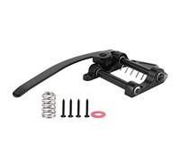 RiToEasysports Pont de Guitare électrique, Pont de vibrato de cordier pour système de trémolo de Guitare électrique(Noir) Vibrato Guitare