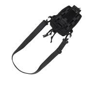 RiToEasysports Porte-Bouteille d'eau, Pochette en Nylon Réglable, Sac de Taille pour Bouteille d'eau, Support pour Téléphone pour Sports de Plein Air et Voyage (Black)