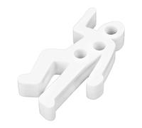 RiToEasysports Porte-crayons True Crime, Porte-stylo de Bureau Unique, Accessoires de Bureau, Cadeaux de Noël Amusants pour le, Matière Plastique (WHITE)