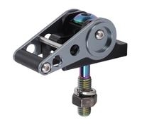 RiToEasysports Poste de Selle de Vélo, Relexe Rapidement C Boucle à Charnière Clamp Aluminium Alliage RALIBLE Rapport Rapide Prince pour MOUNTAL Road PLACKING Bike (Ti Couleur)