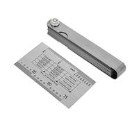 RiToEasysports Règle de Jauge de Guitare, Souverain de Jauge d'action à Cordes 32 Pièces de Protection FRET de la Touche pour les Ajustements de Configuration de la Guitare, en Acier Inoxydable,