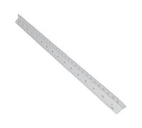 RiToEasysports Règle D'échelle D'ingénieur Multifonction en Aluminium Robuste pour les Professionnels du Dessin D'architecture 30 Cm (SILVER)