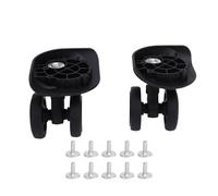 RiToEasysports Remplacement de Roues de Valise, Jeu de Roues de Bagage de Remplacement Universelles avec Vis pour Valise à Bagages