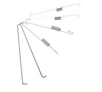 RiToEasysports Ressort d'accélérateur 2 Jeux de Tige de Liaison de Régulateur en Métal et Ressort de Contrôle de Vitesse pour Moteurs GX140 GX160 GX200 Pièces de Rechange de Générateur à 168F