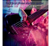 RiToEasysports Roller Bridge Tremolo Saddles Guitare électrique en Alliage en Alliage de Zinc Durable pour les Amateurs de Floyd Rose (Doré)