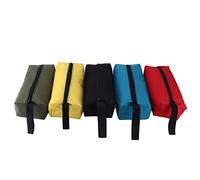 RiToEasysports Sac à Fermeture à Glissière Multifonctionnelle Ormanizer pour Hommes Femmes, 5pcs Small Tool Storage Sac avec Boucle de Hamac, Matériau en Polyester 600D
