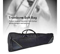 RiToEasysports Sac à Main à Bandoulière Trombone 3 Couleurs, Coque Souple, Accessoires D'instruments de Musique Résistants à l'usure pour Joueurs Alto/ténor (Black)