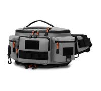 RiToEasysports Sac Banane Imperméable en Tissu Oxford avec Grande capacité pour Les Activités de Plein Air et Le Cyclisme (Grey)