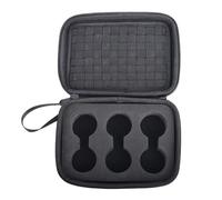 RiToEasysports Sac D'accessoires de Golf, Pochette Rigide en EVA, Organisateur de Golf Résistant aux Intempéries avec Sangle pour Balles, Tees, Outils Divot pour Le Transport de Parcours (Black)