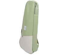 RiToEasysports Sac pour ukulélé, Série Rainbow, Imperméable, rembourré en Coton Doux, pour ukulélé de 26 ou 27 Pouces (Vert et Blanc Ivoire