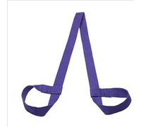 RiToEasysports Sangle de Tapis D'exercice, Bande D'étirement élastique Réglable en Coton pour Tapis de Yoga Pilates, avec Boucle pour un Transport sécurisé, Longueur 94 Cm (D)