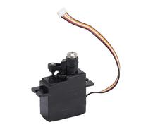 RiToEasysports Servomoteur pour Voiture RC 1/18, Pièce de Rechange de Direction Numérique à 5 Fils avec Contrôle amélioré et Faible Bruit, Compatible avec Les Modèles HS18301 HS18302 HS18303 HS18304