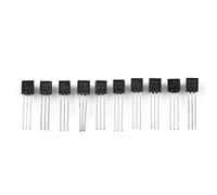 RiToEasysports Silicon Transistor Farm Kit - 10 Valeurs, 200pcs, BC337, BC327, 2N2222, 2N2907, 2N3904, 2N3906