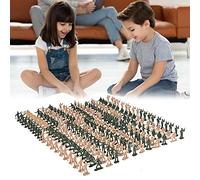 RiToEasysports Soldats de Jouets Classiques Inspirant L'Aventure Militaire Détaillée de Soldats de d'une Grande Idée pour l'histoire étudiant Les Aides à 'Apprentissage de la Stratégie (Couleur