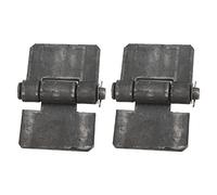 RiToEasysports Soudure de Porte sur Charnières Charnière de Bout en Acier Pratique pour la Porte, 2 Pcs 106 X 75 X 5 Mm Soudage de Roulement de