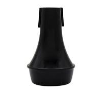 RiToEasysports Sourdine de Trompette, Mini Silencieux Droit D'entraînement Léger Sourdine avec Matériau ABS, pour les Trompettistes et les étudiants (BLACK)