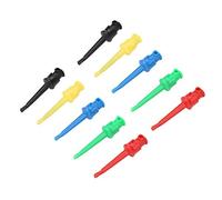 RiToEasysports Sprimètre Multimètre à Ressort Puissant Saisisseurs de Plomb pour le Soudage du Câble SMT/SMD IC D20, Pratique pour Tester et Réparer la Mini électronique, Cuivre avec plaqué or,