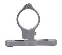 RiToEasysports Support de Porte-bidon de Vélo en Alliage D'aluminium, Adaptateur de Support de Conversion Réglable avec Traitement Anodique de Métallique, pour Tige de Selle de 30,9 Mm à 31,6 (Ti