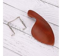 RiToEasysports Support de Protection en Bois pour Violon, Connexion Facile avec Support Métallique pour Violonistes 3/4 et 4/. Couleur du Bois